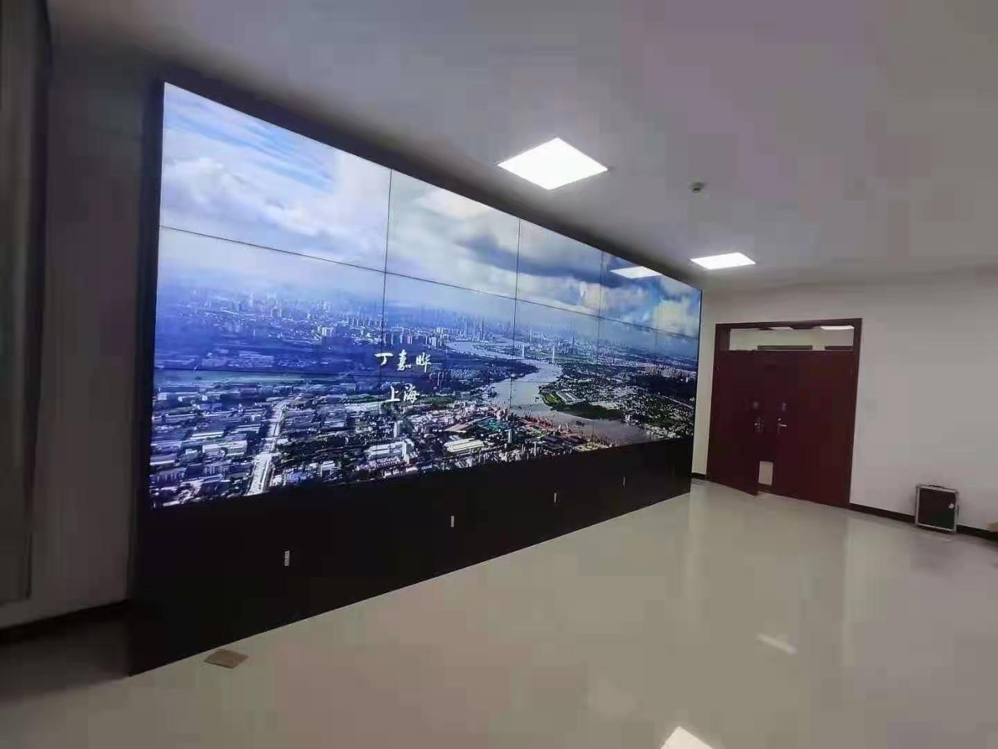 崇左拼接屏-55寸京东方液晶拼接屏3X4案例展示